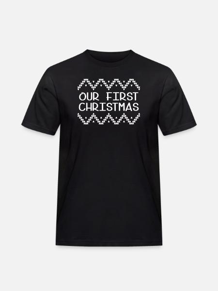 Notre premier Noël - T-shirt Workwear homme - noir