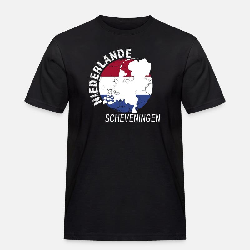 Scheveningen - Men's Workwear T-Shirt - black