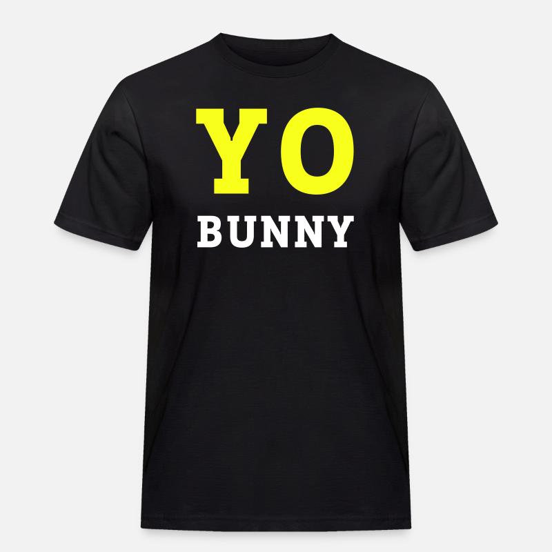 yobun_2 - Männer Workwear T-Shirt - Schwarz