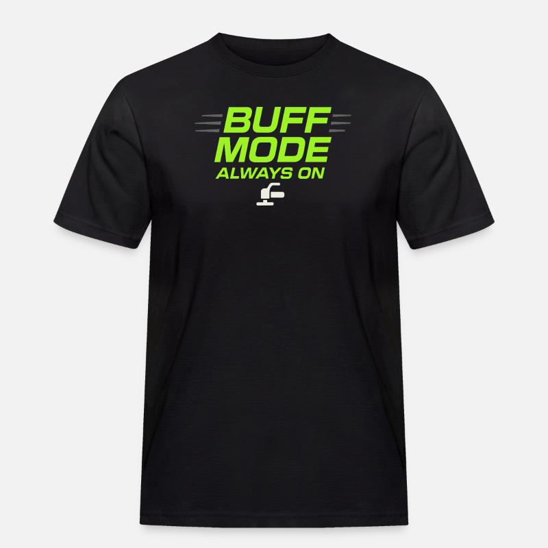 Auto Detailer Buffer Pro Paint - Männer Workwear T-Shirt - Schwarz