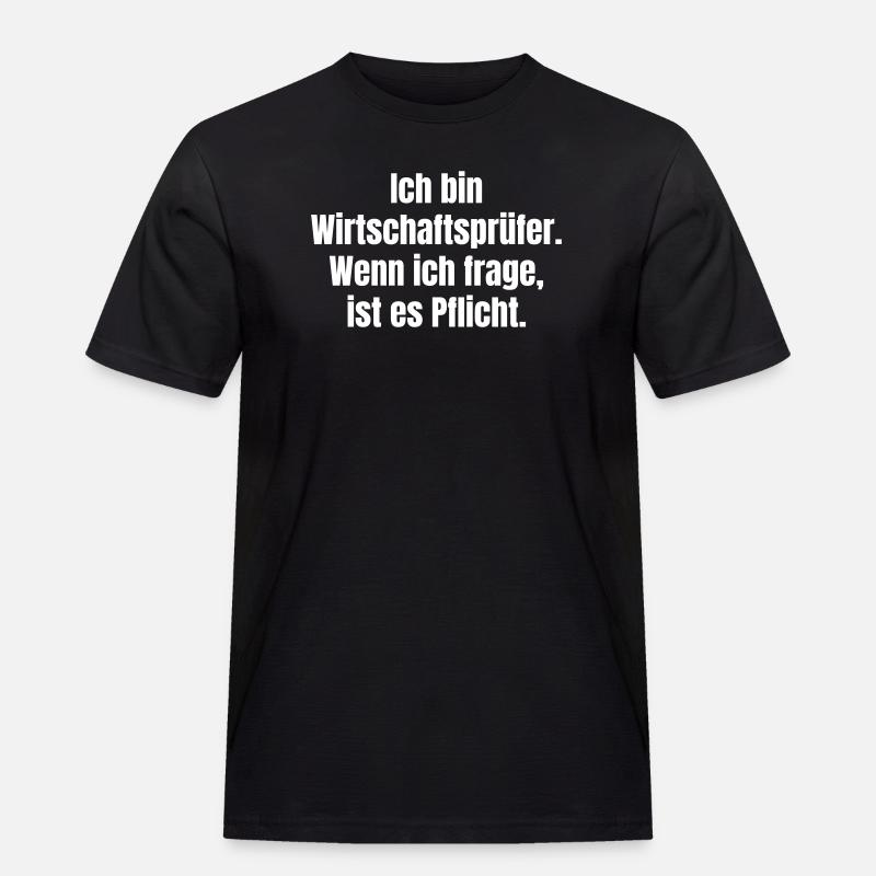 Je suis expert-comptable agréé Devis - T-shirt Workwear homme - noir