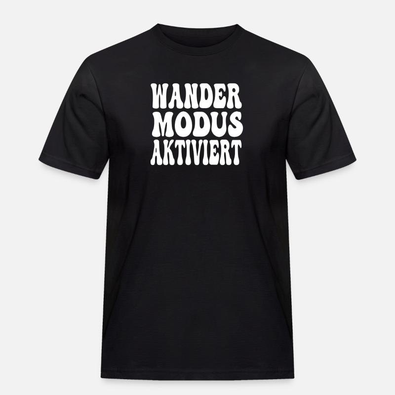 Conception activée par le mode Wander - T-shirt Workwear homme - noir