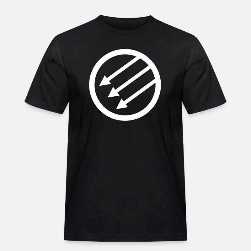 Iron Front / Eiserne Front / Järnfronten - Men's Workwear T-Shirt - black