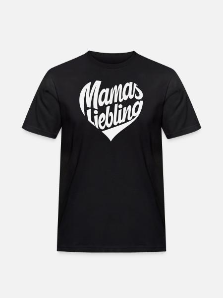 Mom's Favorite Heart Design - Men's Workwear T-Shirt - black