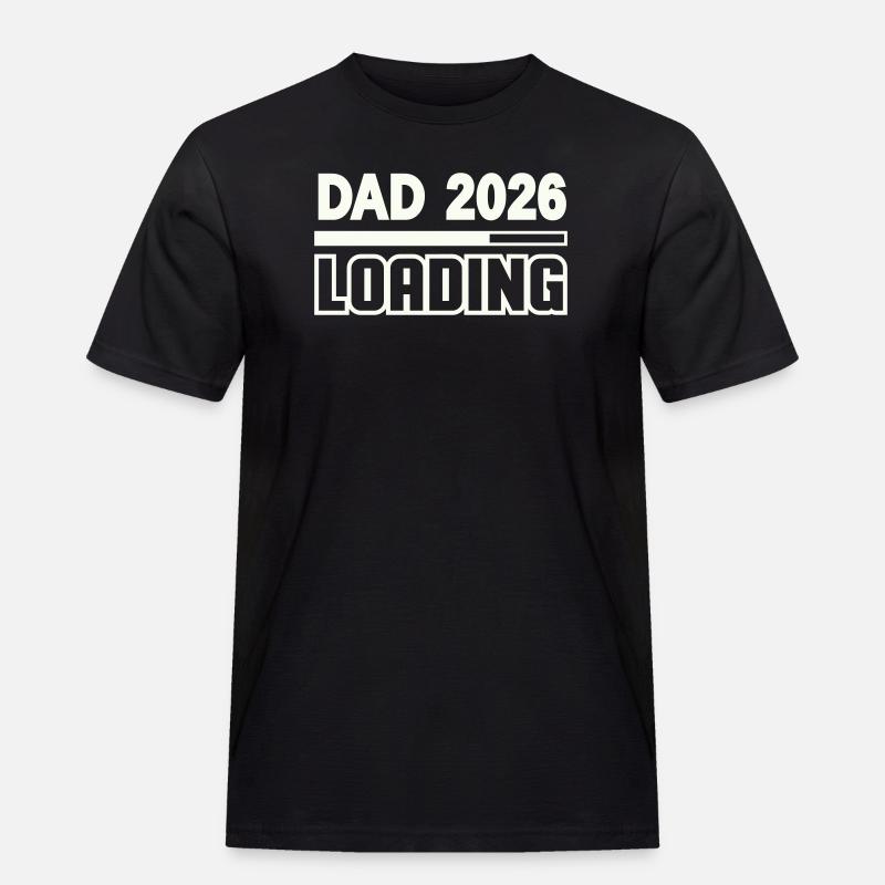 dad_2026_loading- - Herre Workwear T-Shirt - sort