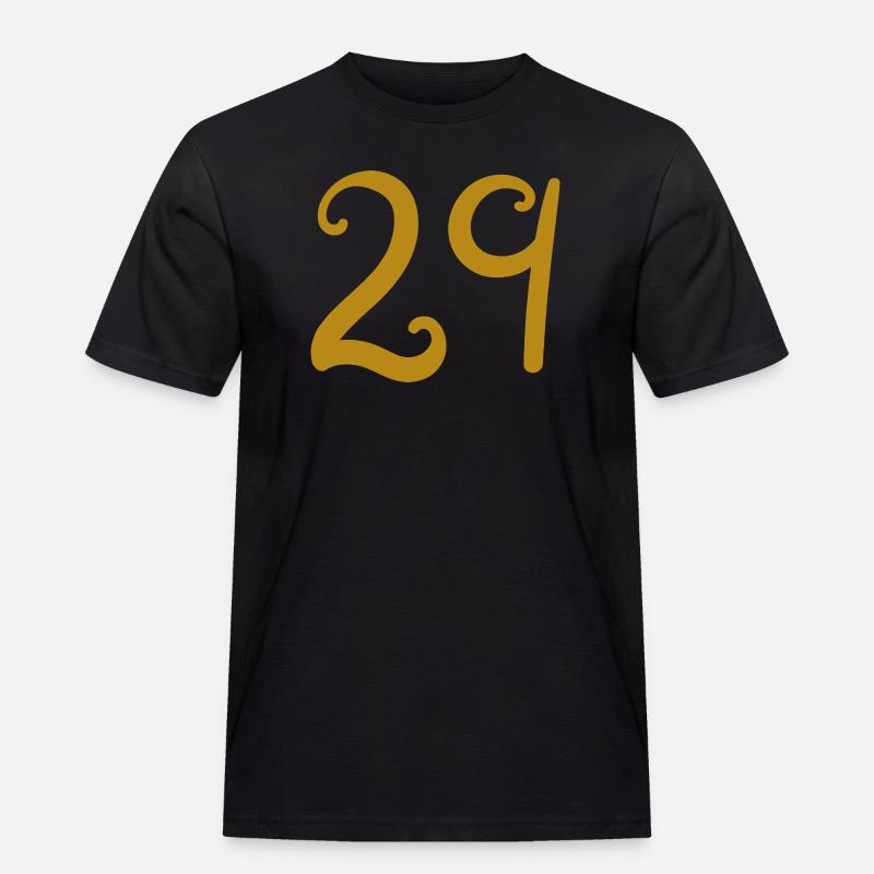 29 - Men's Workwear T-Shirt - black