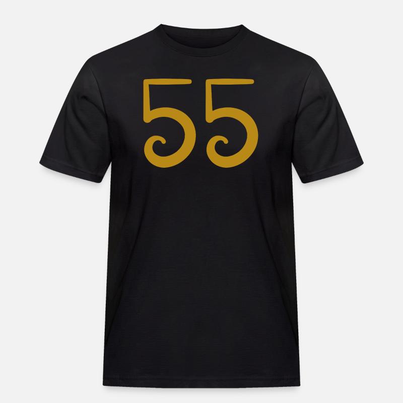 55 - Männer Workwear T-Shirt - Schwarz