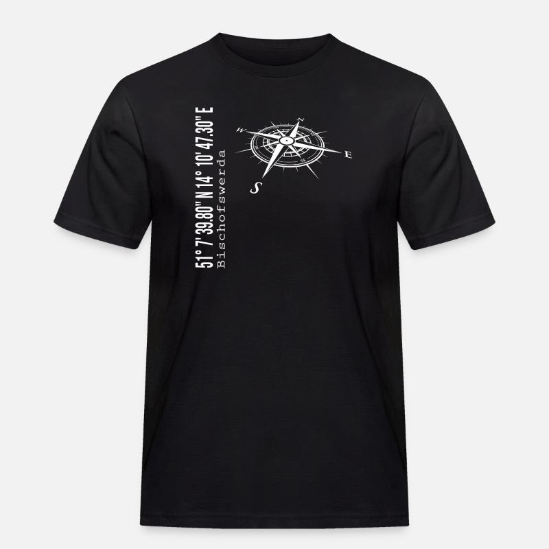 Bischofswerda - Men's Workwear T-Shirt - black
