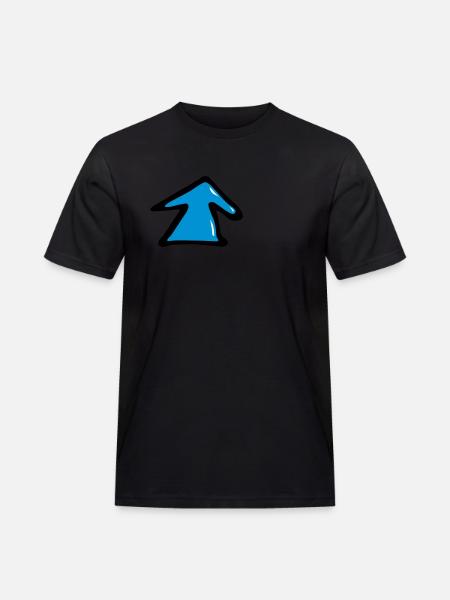 Point Arrow - Men's Workwear T-Shirt - black