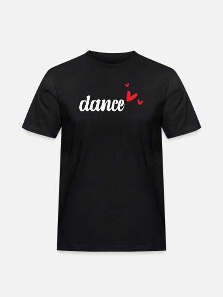 Tanzlehrer - Männer Workwear T-Shirt - Schwarz