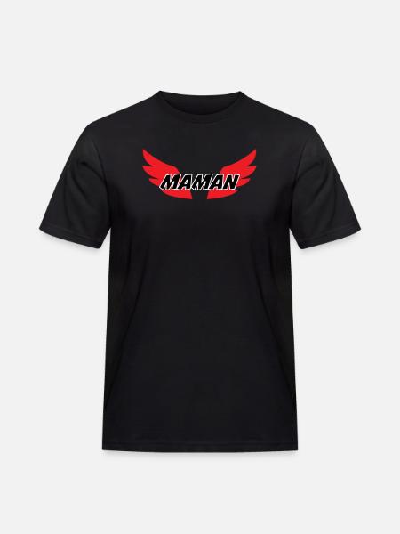 Maman d'Amour - Mother's Day - Men's Workwear T-Shirt - black