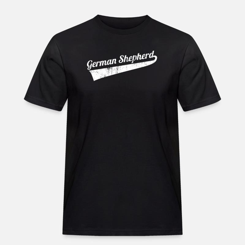 German Shepherd - Men's Workwear T-Shirt - black