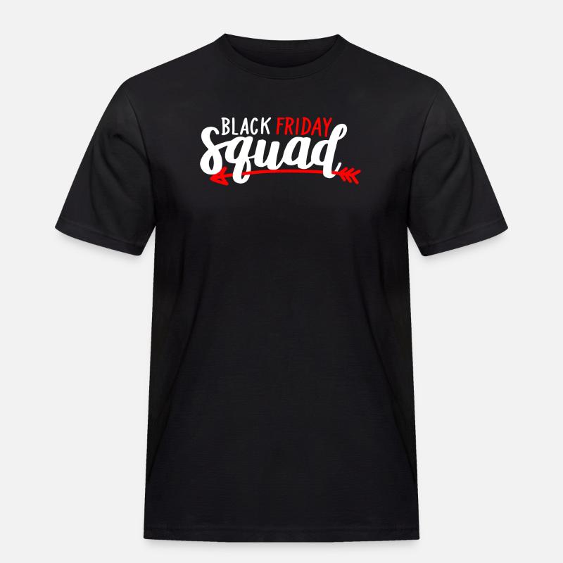 Black Friday Squad Tee - Men's Workwear T-Shirt - black