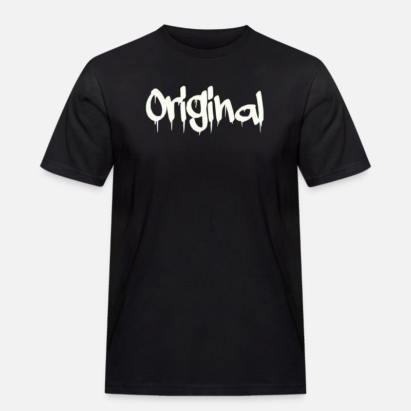 original - Männer Workwear T-Shirt - Schwarz