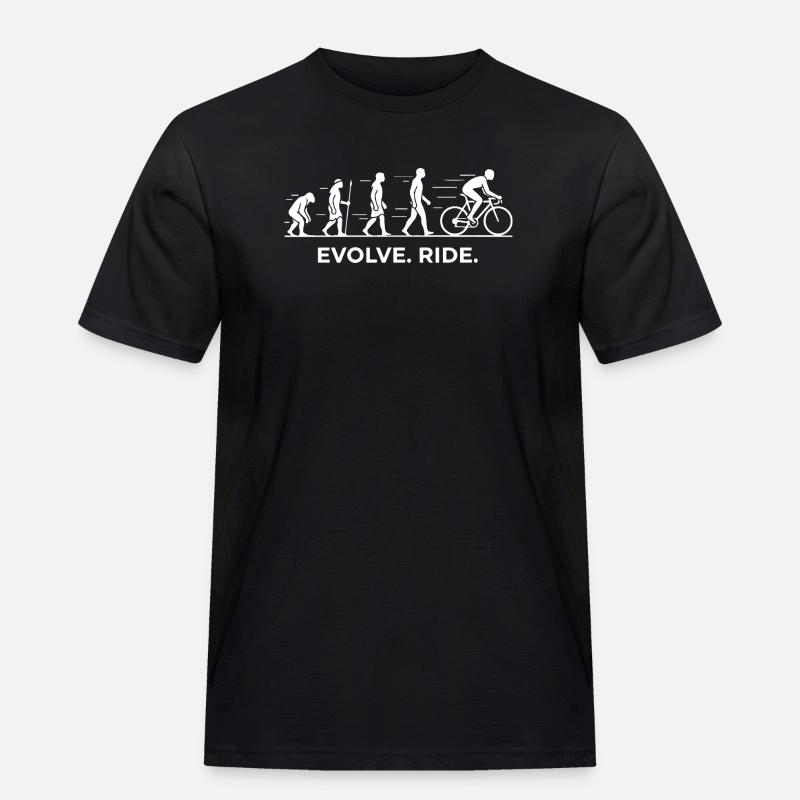 Evolve Ride Cycle Evolution - T-shirt Workwear homme - noir