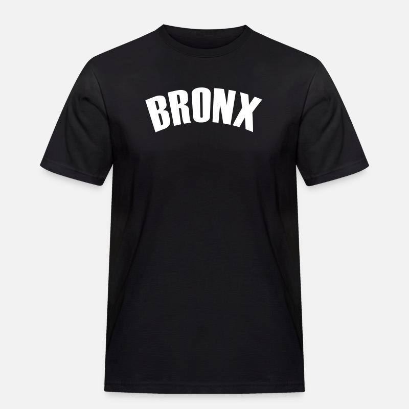 Camicia del Bronx - Maglietta da lavoro per uomo - nero