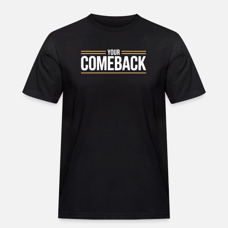 Comeback - Men's Workwear T-Shirt - black