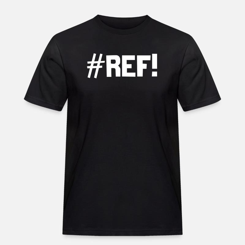 #REF! - Männer Workwear T-Shirt - Schwarz