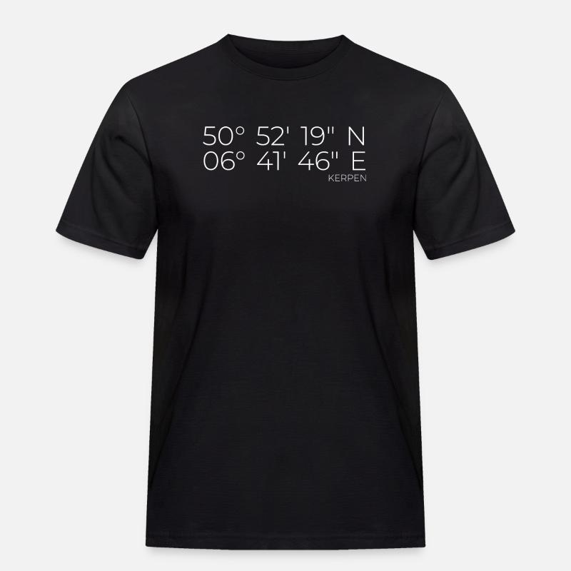 Coordinates Kerpen - Men's Workwear T-Shirt - black