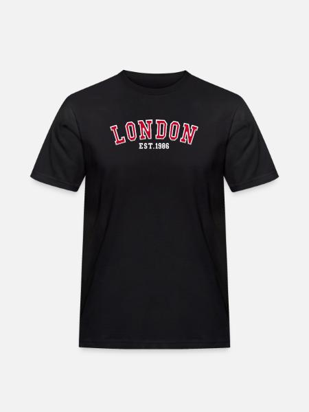 Londres Fondée en 1986 - T-shirt Workwear homme - noir