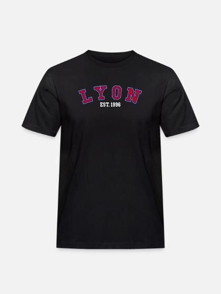Lyon Fondée en 1996 - T-shirt Workwear homme - noir