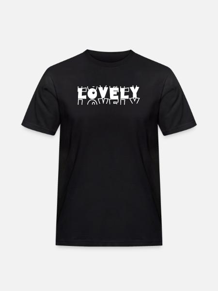 Lovely Vibes - Men's Workwear T-Shirt - black