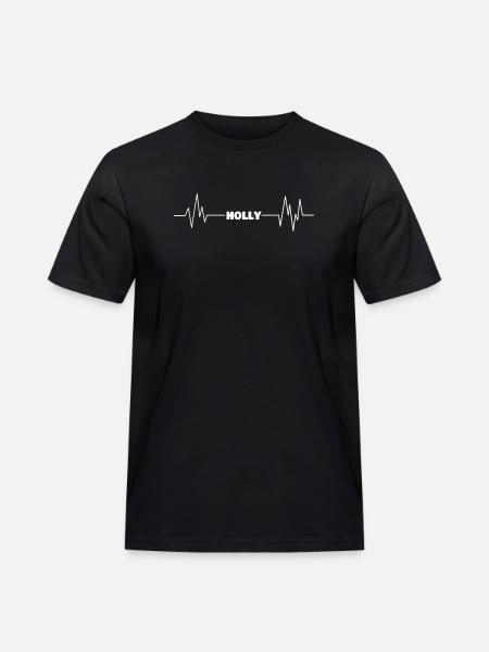 Prénom Holly - T-shirt Workwear homme - noir
