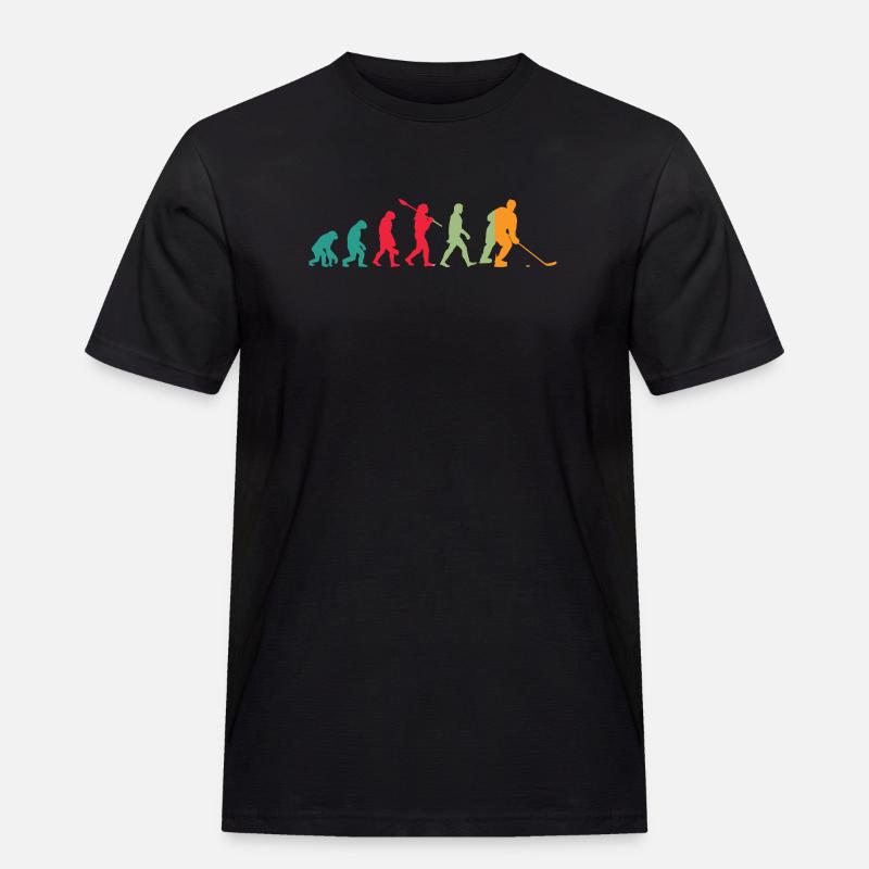 Evolution Eishockey - Men's Workwear T-Shirt - black