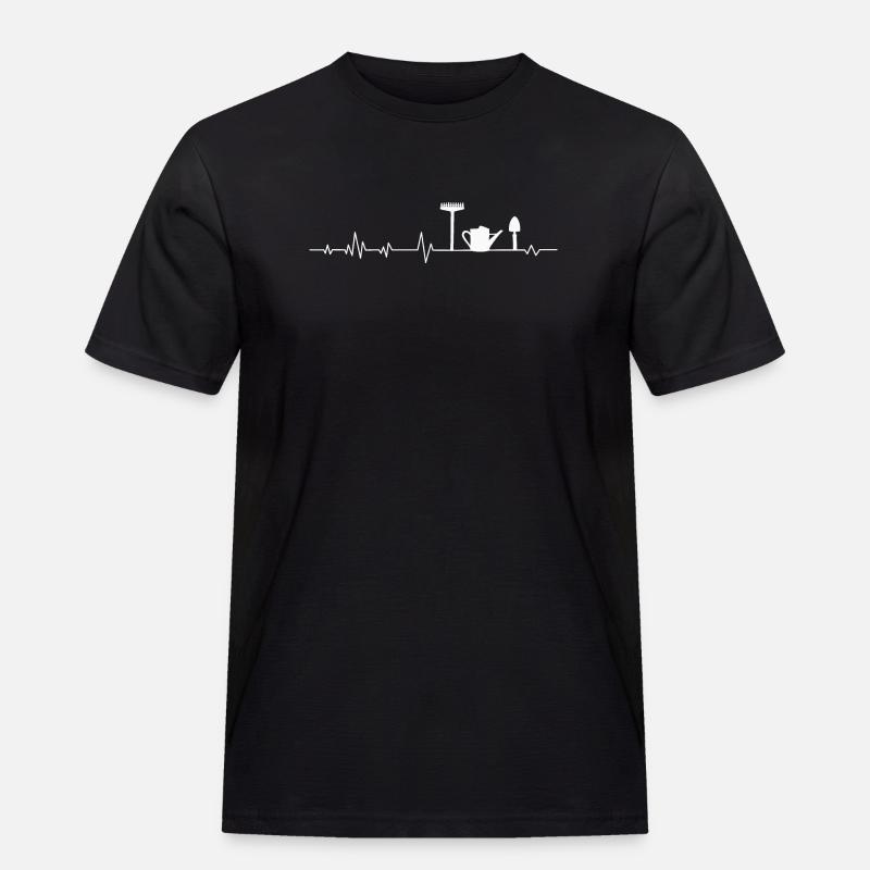 Garten Gärtner Gärtnerin - Männer Workwear T-Shirt - Schwarz