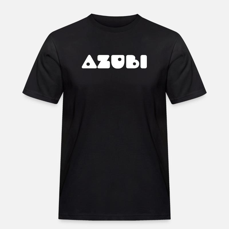 Azubi Tshirt - Männer Workwear T-Shirt - Schwarz