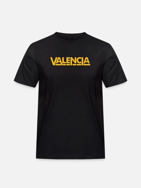 Valence Espagne Jaune - T-shirt Workwear homme - noir