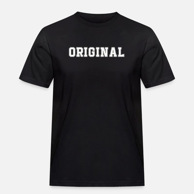 Langue source - T-shirt Workwear homme - noir