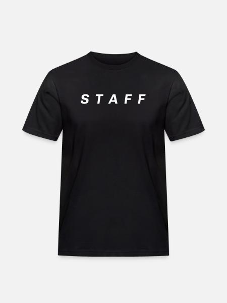 Staff - Men's Workwear T-Shirt - black