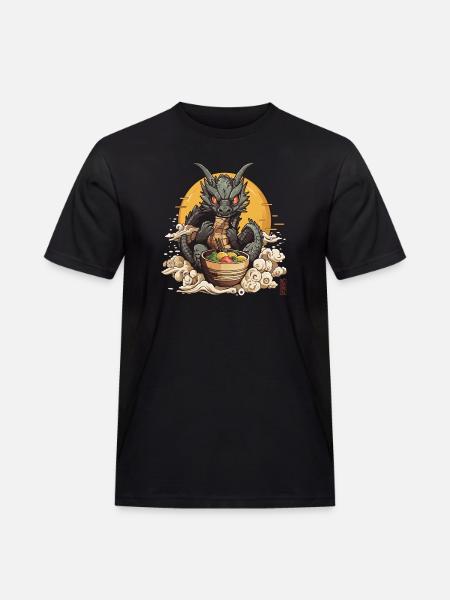 Dragon noodles - Men's Workwear T-Shirt - black