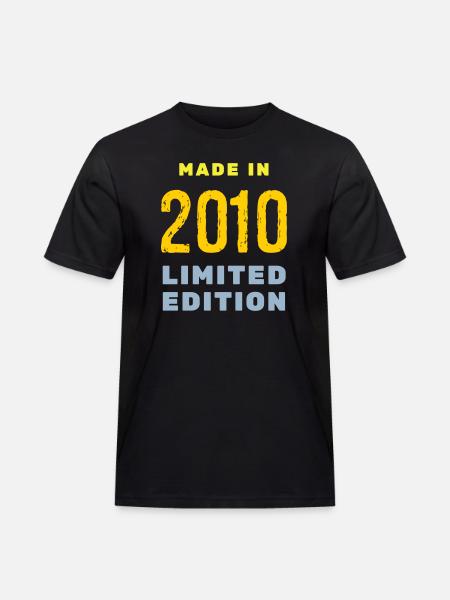 2010 - Men's Workwear T-Shirt - black