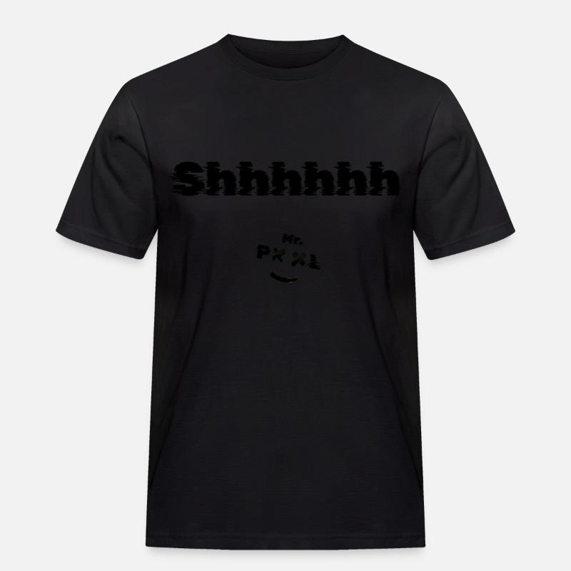 Mr Pool Shhhhhh - Männer Workwear T-Shirt - undefined