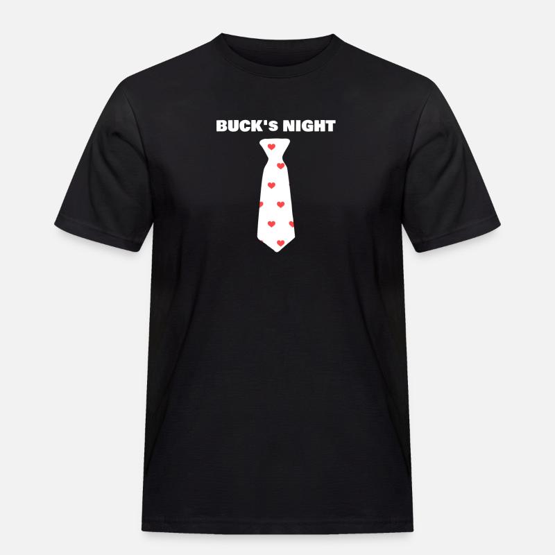 Bucks Night JGA Junggesellenabschied - Männer Workwear T-Shirt - Schwarz