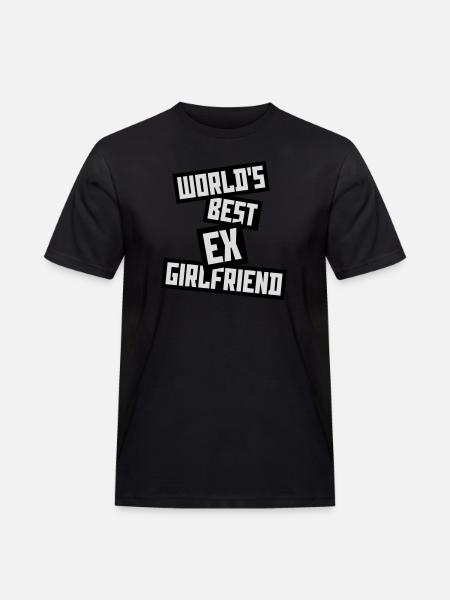 World's Best Ex Girlfriend - Men's Workwear T-Shirt - black