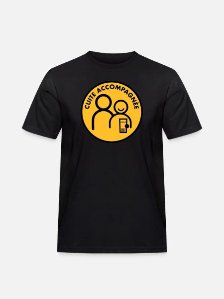 Cuite accompagnée (2c) - T-shirt Workwear homme - noir