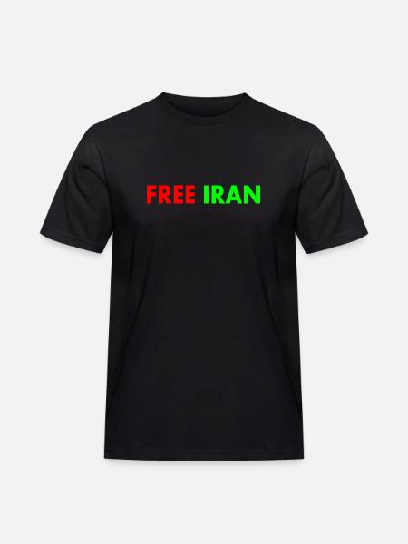 Free iran - Men's Workwear T-Shirt - black
