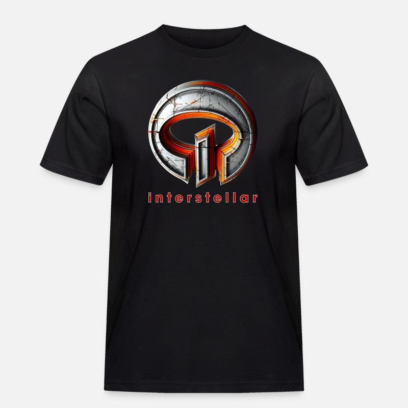 interstellar symbol design von 74elements - Männer Workwear T-Shirt - Schwarz