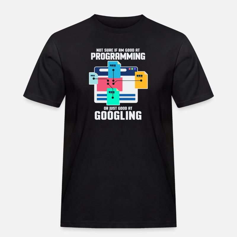 Programmeur Programmation Informatique Cadeau - T-shirt Workwear homme - noir