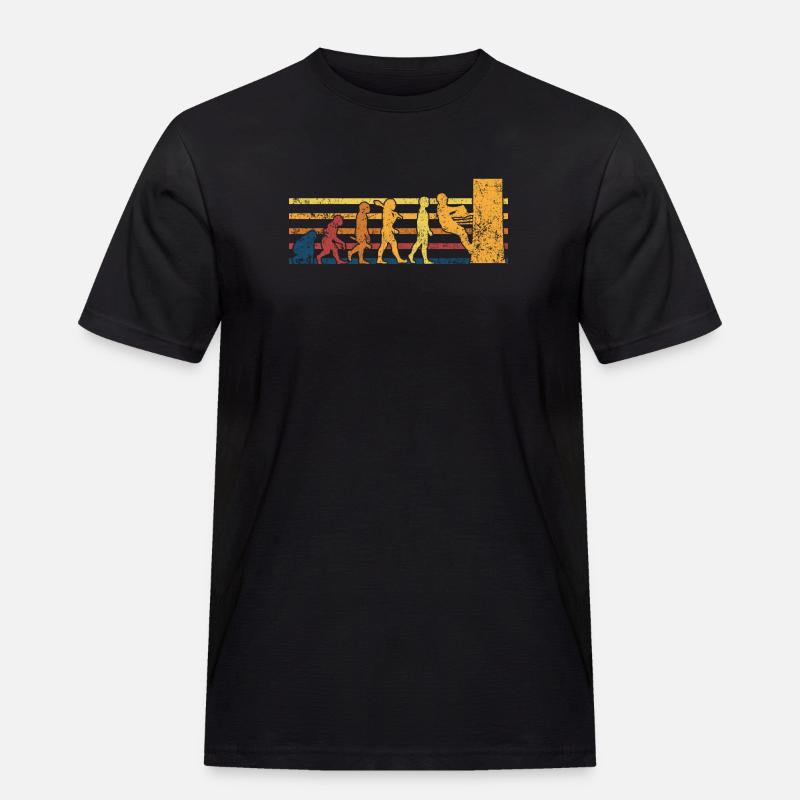 Baumpfleger Baumkletterer - Männer Workwear T-Shirt - Schwarz