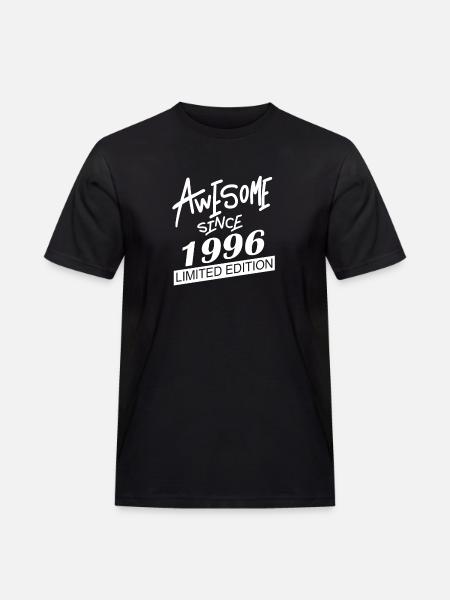 1996 - Born 1996 - Men's Workwear T-Shirt - black