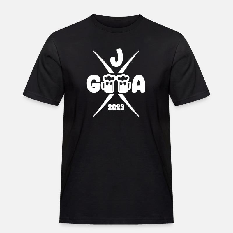 2023 Junggesellenabschied - Männer Workwear T-Shirt - Schwarz