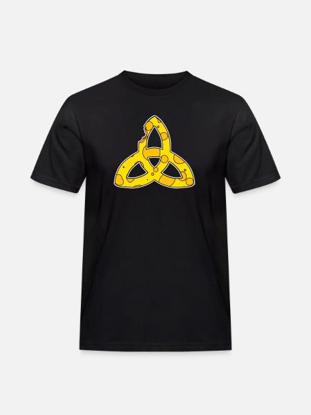Celtic Symbol Triqueta Symbol - Men's Workwear T-Shirt - black