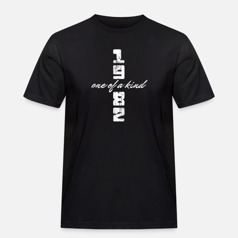 1982 - Männer Workwear T-Shirt - Schwarz