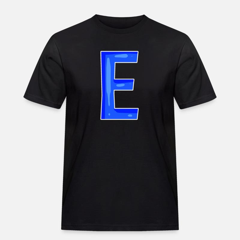 Point E - Initial point E - T-shirt Workwear homme - noir