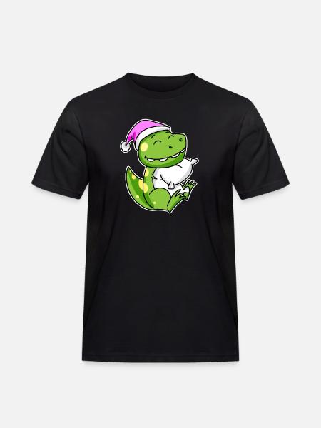 Dinosaur Tired Sleeping Sleeping Girl - Men's Workwear T-Shirt - black