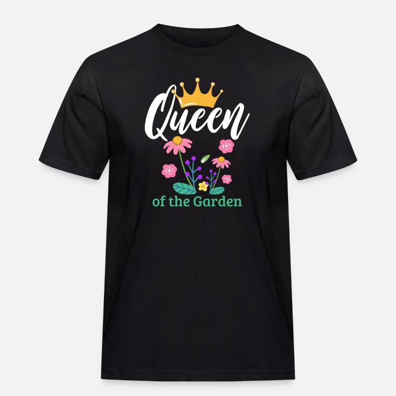 Gartenarbeit Gärtner - Männer Workwear T-Shirt - Schwarz